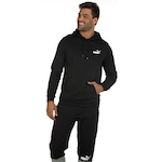 Blusa de Moletom Puma Masculina com Capuz Essentials Small Logo PRETO