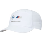 Boné Puma Aba Curva Strapback Bmw Mms Heritage Bb Cap - Adulto BRANCO