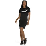 Vestido Feminino Puma Essentials Slim Tee PRETO