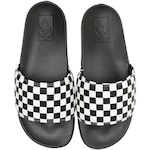 Chinelo Slide Vans La Costa On - Masculino PRETO/BRANCO