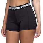 Short Puma Feminino Train Strong 3 Tight PRETO/BRANCO