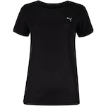 Camiseta Puma Manga Curta Performance 22 - Feminina PRETO