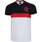 Camiseta do Flamengo Masculina Braziline Bounce BRANCO