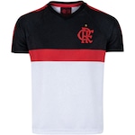 Camiseta do Flamengo Bounce Braziline - Infantil BRANCO