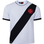 Camiseta do Vasco da Gama Braziline Caravela - Infantil BRANCO/PRETO