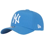 Boné New York Yankees MLB Aba Curva New Era 940 Snapback BON146 - Adulto AZUL