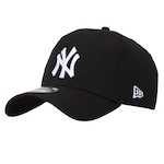 Boné New York Yankees MLB Aba Curva New Era 940 Snapback BON328 - Adulto PRETO