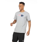 Camiseta New England Patriots NFL Basic - Masculina CINZA