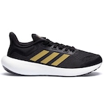 Tênis adidas Pureboost 22 - Feminino PRETO/OURO