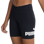 Bermuda Feminina Puma Leggings Ess 7" Logo PRETO