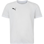 Camiseta Puma Liga Jersey Active- Infantil BRANCO/PRETO