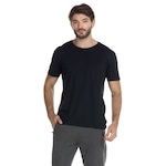 Camiseta Cava Tradicional Oxer Manga Curta Basic New Baixa Sustentação II - Masculina PRETO