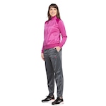 Conjunto de Agasalho Mizuno Basic Root - Feminino ROSA/CINZA ESC