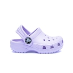 Sandália Crocs Classic Clog T - Infantil Lilas