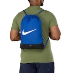 Gym Sac Nike Brasilia Drawstring  9.5 - 18 Litros AZUL/PRETO