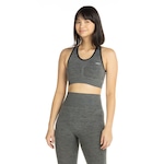 Top Fitness Olympikus Knit - Adulto CINZA