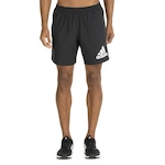 Bermuda Masculina adidas Run IT PRETO/BRANCO