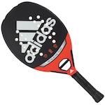 Raquete de Beach Tennis adidas Metalbone Team H24 VERMELHO