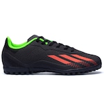 Chuteira Society adidas X Speedportal 22.4 - Adulto PRETO/VERMELHO