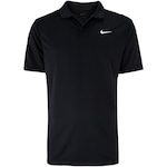 Camisa Polo Nike Ct Dri-Fit Solid - Masculina PRETO/BRANCO