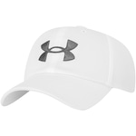 Boné Under Armour Aba Curva Strapback Blitzing Adj Hat - Adulto BRANCO/CINZA