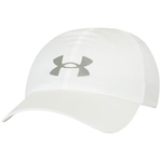 Boné Under Armour Aba Curva Shadow Run ADJ Strapback - Adulto BRANCO