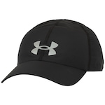 Boné Under Armour Aba Curva Shadow Run ADJ Strapback - Adulto PRETO