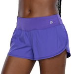 Short com Bolso Selado e Refletivo Feminino Oxer Duplo ROXO