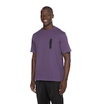 Camiseta Oxer Manga Curta Pocket - Masculina ROXO ESCURO