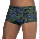 Sunga Nike Mantra Camo 16 - Adulto Verde/Azul