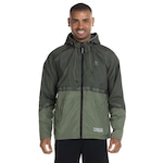 Jaqueta HD Masculina com Capuz Windbreaker 9131A VERDE