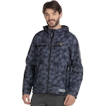 Jaqueta HD com Capuz Windbreaker 9136A - Masculina PRETO