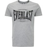 Camiseta Everlast Manga Curta Basic Careca - Masculina MESCLA