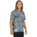 Camiseta O'neill Manga Curta Estampada 5495A - Masculina CINZA ESC MESCLA