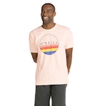 Camiseta O'neill Manga Curta Estampada 7103A - Masculina ROSA