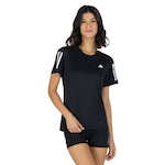 Camiseta adidas Manga Curta Own The Run - Feminina PRETO