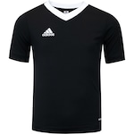 Camiseta Infantil adidas Manga Curta Entrada 22 PRETO