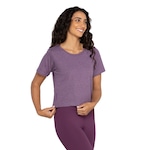 Blusa Cropped Cava Tradicional Feminina Oxer Sportive ROXO