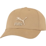 Boné Puma Aba Curva Strapback Archive Logo - Unissex MARROM CLARO