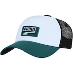 Boné Puma Aba Curva Strapback Lightweight Runner Cap - Adulto PRETO