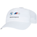 Boné Puma BMW Motorsport Aba Curva Strapback Heritage BB Cap - Adulto BRANCO