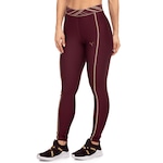 Calça Legging Feminina Puma Deco Glam High Waist Full Tight VINHO