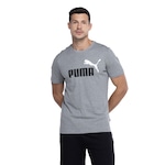 Camiseta Puma Manga Curta Essential 2 Col Logo Tee - Masculina CINZA