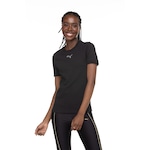 Camiseta Puma Manga Curta Her Slim Tee - Feminina PRETO