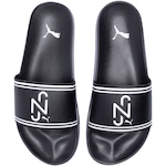 Chinelo Puma Leadcat 2.0 Neymar Jr - Slide - Adulto PRETO/BRANCO