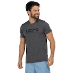 Camiseta ASICS Manga Curta Fugi - Masculina MESCLA