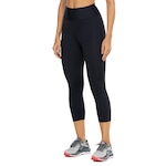 Calça Capri Feminina Oxer Campeão Slim PRETO/PRATA