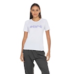 Camiseta Feminina ASICS Manga Curta Recorte Respirável BRANCO