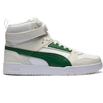 Tênis Cano Alto Puma RBD Game BDP - Masculino BRANCO/VERDE