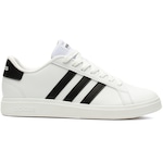 Tênis adidas Grand Court 2 0 - Júnior BRANCO/PRETO